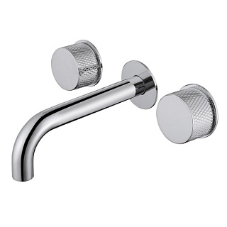 Смеситель для раковины Abber Wasser Kreis AF81122, С ВНУТРЕННЕЙ ЧАСТЬЮ, хром
