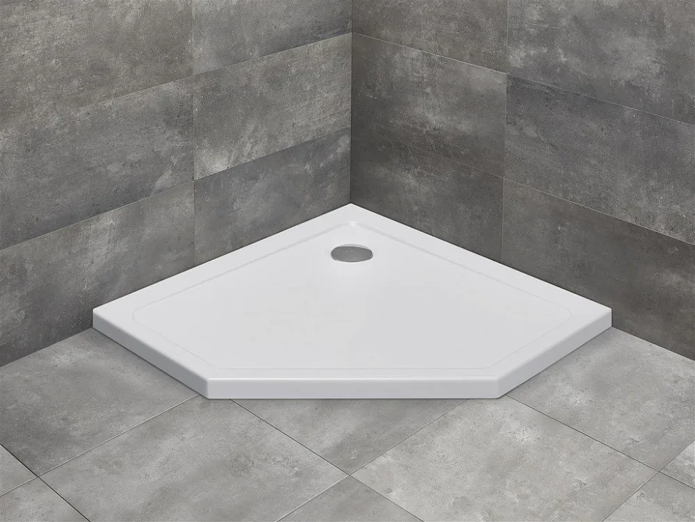 Поддон для душа Radaway Doros PT 90x90 с сифоном Sancos — официальный сайт