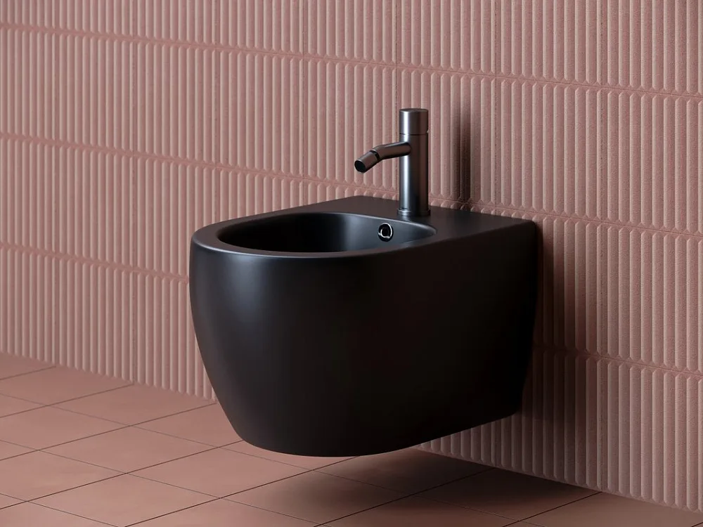 Биде подвесное Ceramicanova Play CN3002MB Sancos — официальный сайт