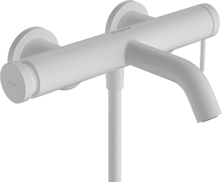 Смеситель для ванны с душем Hansgrohe Tecturis S 73422700, матовый белый