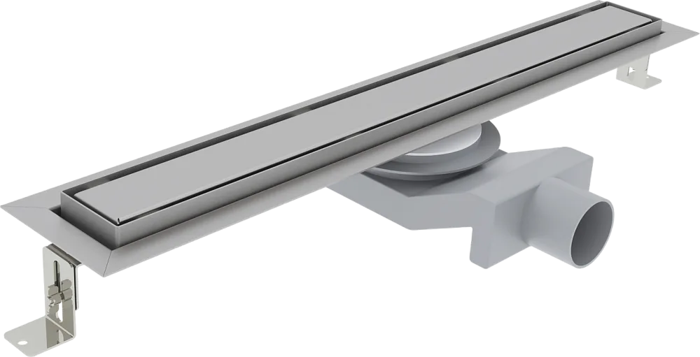 Душевой трап (лоток) Plumberia Selection PST In-Tile 80 см, нержавеющая сталь матовая Sancos — официальный сайт