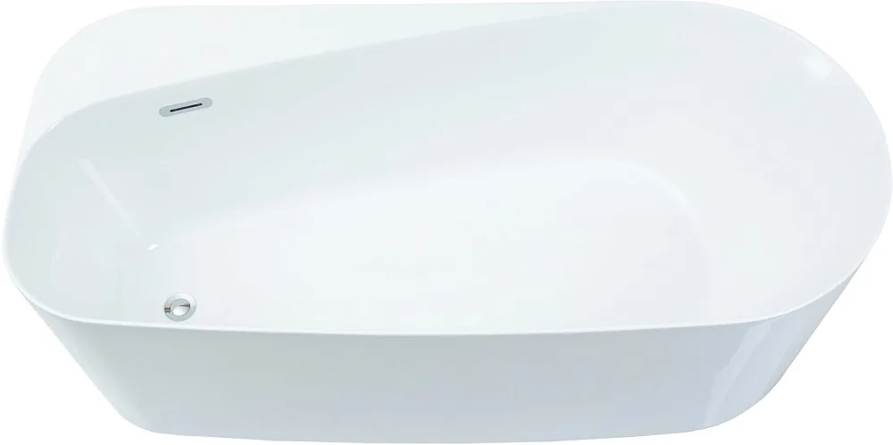 Акриловая ванна Allen Brau Priority 1 170x80 см, отдельностоящая, белая матовая, овальная, на ножках Sancos — официальный сайт