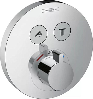 Термостатический смеситель встраиваемый Hansgrohe ShowerSelect S 15743000, для душа