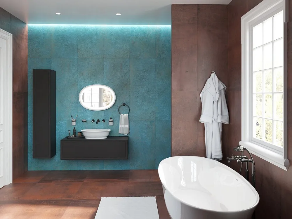 Зеркало Laufen The New Classic 50 белое, с подсветкой Sancos — официальный сайт