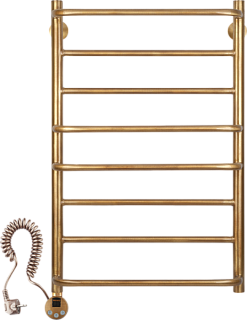 Полотенцесушитель электрический Secado Верона 1 50x80 бронза, L