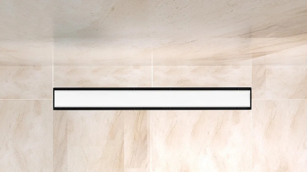 Душевой трап (лоток) BelBagno Luce BB-LD-LUCE-90-BIANCO 85 см, матовый белый Sancos — официальный сайт