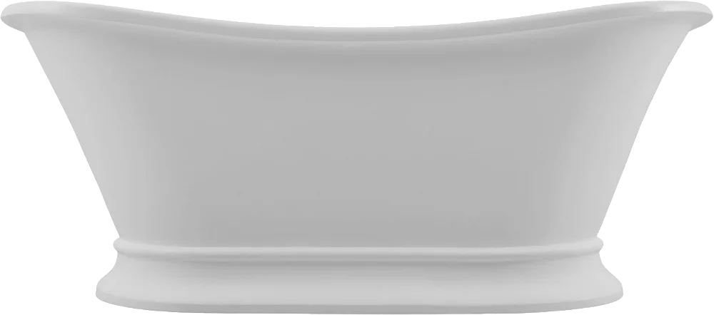 Ванна из искусственного камня Allen Brau Krion Classic 170x75 см, отдельностоящая, матовая белая, ов Sancos — официальный сайт