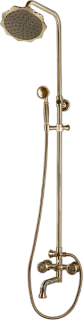 Душевая стойка Bronze de Luxe Royal 10121PF, бронза