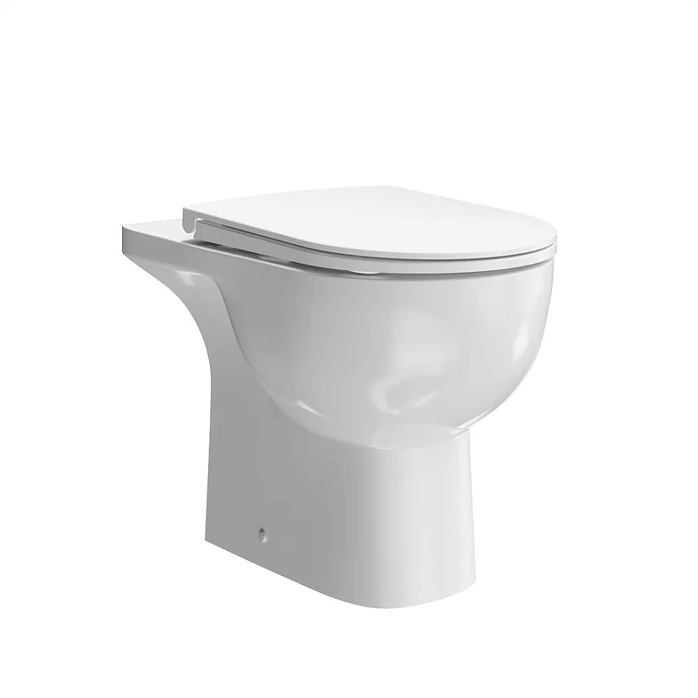 Чаша для унитаза-компакта Kerama Marazzi Buongiorno Pro BG.Pro.wc.01 белая глянцевая Sancos — официальный сайт