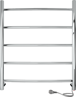 Полотенцесушитель электрический Indigo Arc LCAE60-50R серебристый