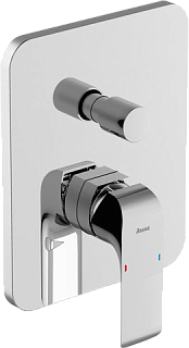 Встраиваемый смеситель Ravak Flat X070123 нержавеющая сталь