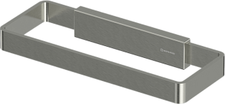 Полотенцедержатель WHITECROSS Cubo CU2458NIB брашированный никель