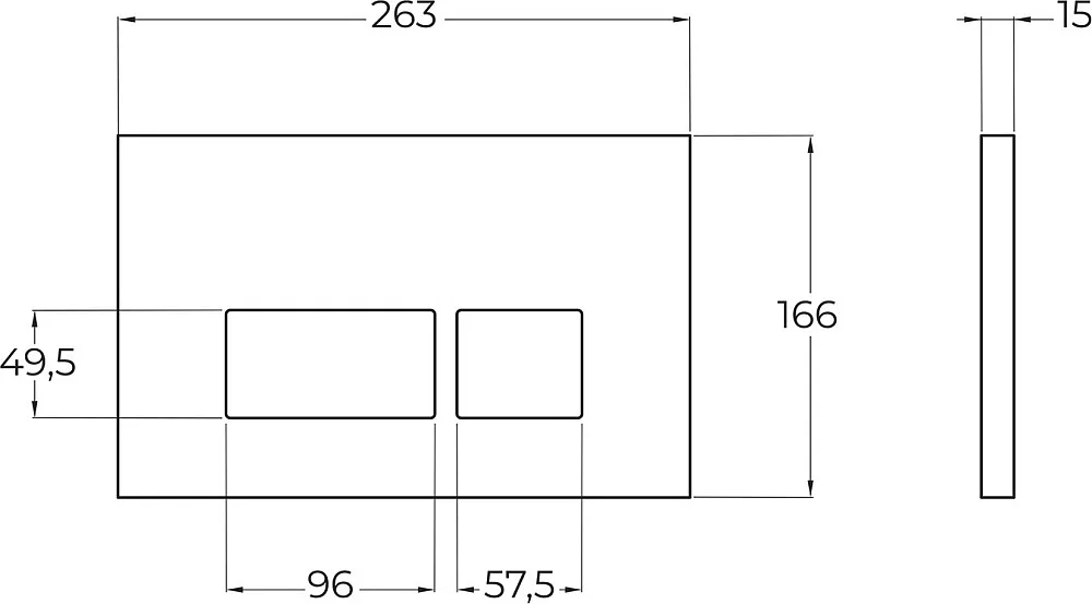 Комплект BelBagno, Инсталляция BB026 + Кнопка BB041CR Sancos — официальный сайт