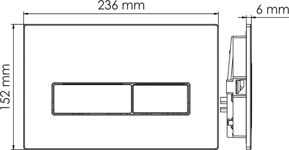 Смывной бачок скрытого монтажа Wasserkraft Aller 10TLT.031.ME.MG03, с кнопкой смыва матовое золото Sancos — официальный сайт