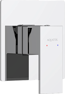Встраиваемый смеситель AQUATEK Либра AQ1666CR С ВНУТРЕННЕЙ ЧАСТЬЮ, хром