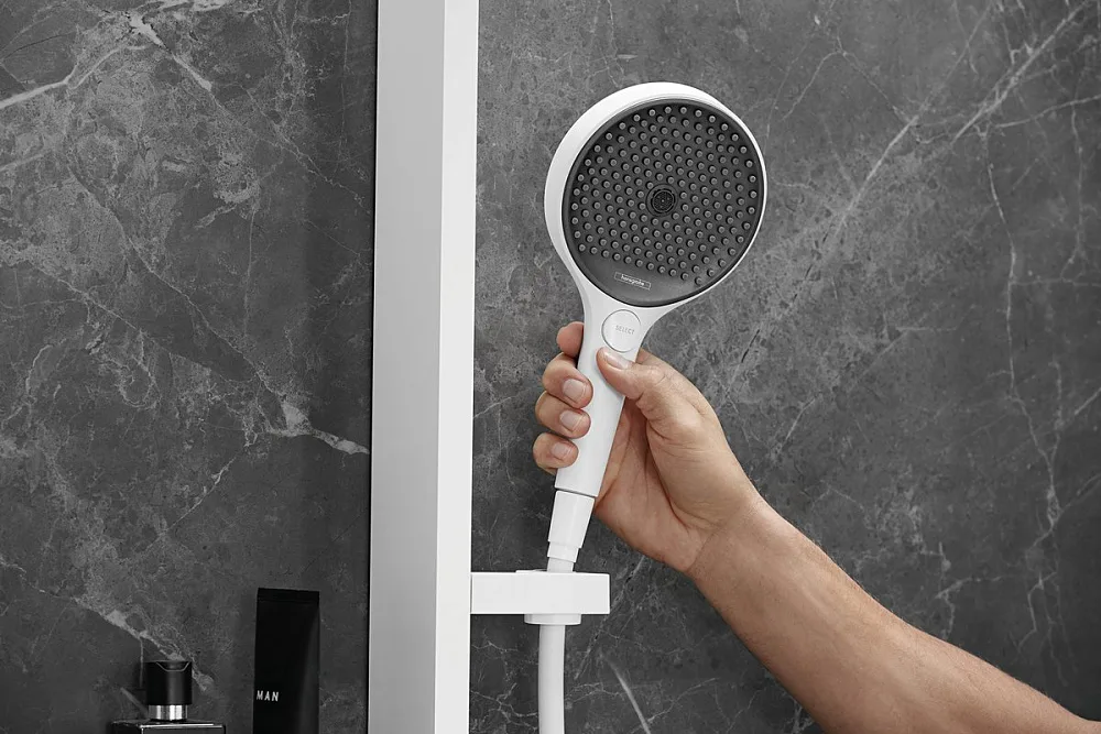 Душевой гарнитур Hansgrohe Rainfinity 26852700 Sancos — официальный сайт