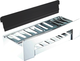 Полка Bemeta Cytro 102208292 для душа, со скребком для зеркала