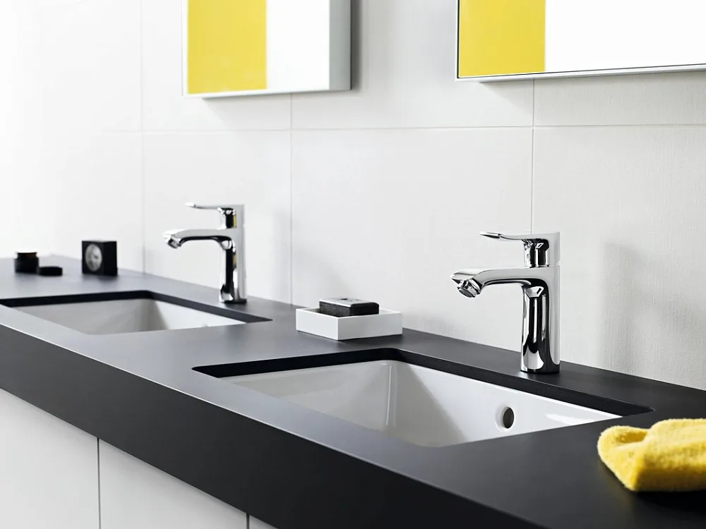 Смеситель для раковины Hansgrohe Metris 31080000 Sancos — официальный сайт