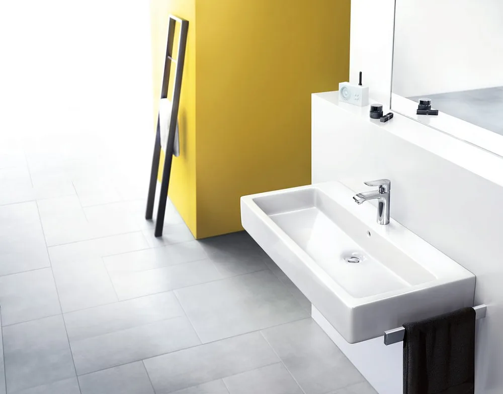 Смеситель для раковины Hansgrohe Metris 31080000 Sancos — официальный сайт