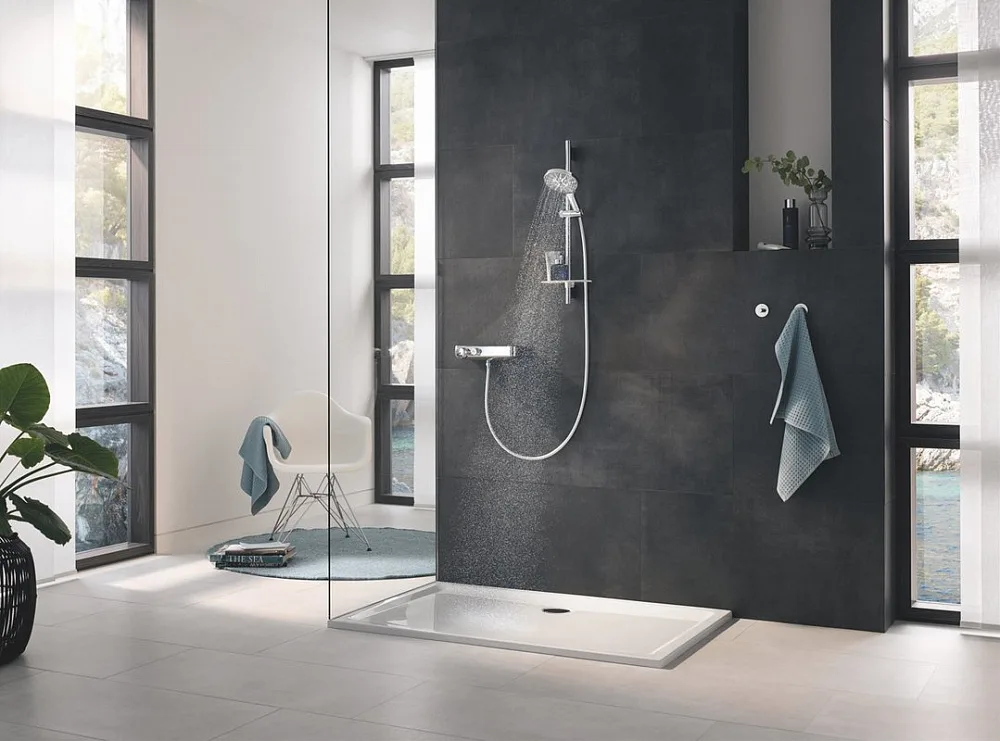 Душевая лейка Grohe Rainshower SmartActive 26590000 Sancos — официальный сайт