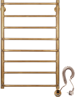Полотенцесушитель электрический Secado Верона 1 50x80 бронза, R