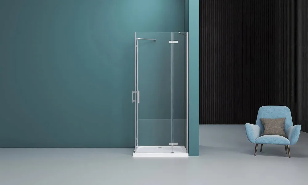 Душевой уголок BelBagno Kraft AH-22-100/90-C-Cr R Sancos — официальный сайт