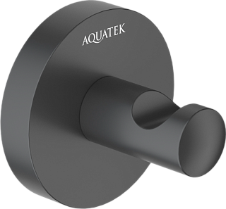 Крючок AQUATEK Оберон AQ4201MB матовый черный