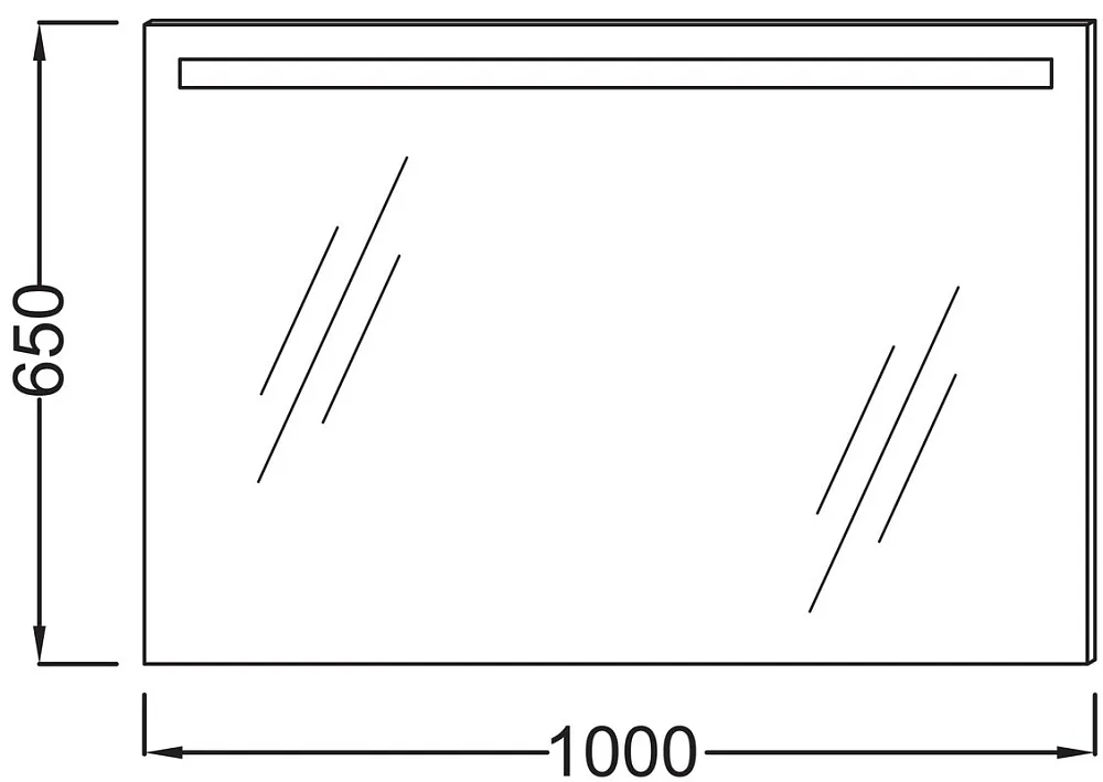 Зеркало Jacob Delafon Parallel EB1416-NF 100 100 Sancos — официальный сайт