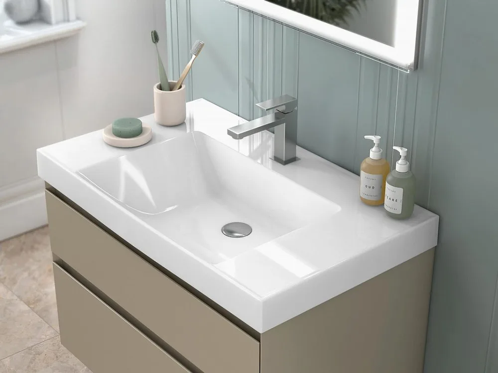 Мебельная раковина KERAMA MARAZZI Cubo 80 Sancos — официальный сайт