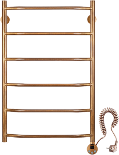 Полотенцесушитель электрический Secado Агата 1 50x80 бронза, R
