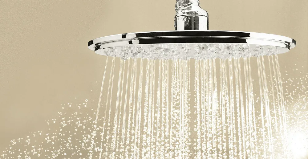 Верхний душ Grohe Rainshower Cosmopolitan 210 26063000 хром Sancos — официальный сайт
