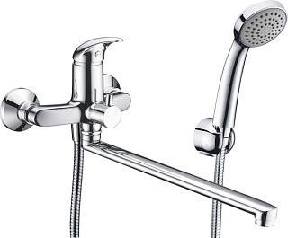 Смеситель с длинным изливом для ванны Wasserkraft Isen 2602L