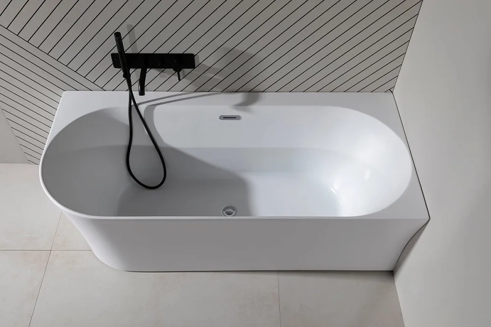 Акриловая ванна Allen Brau Priority 4 R 170x80 см, угловая, правая, пристенная, белая, асимметричная Sancos — официальный сайт