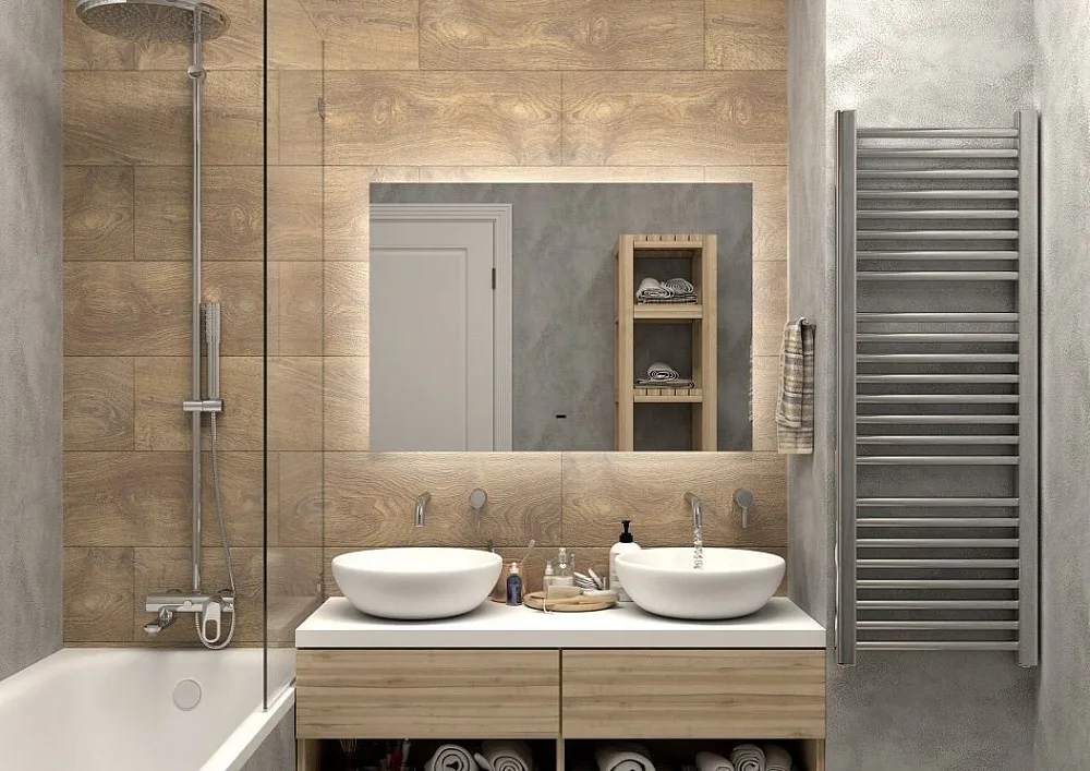 Зеркало Art&Max Perugia 100 с подсветкой Sancos — официальный сайт