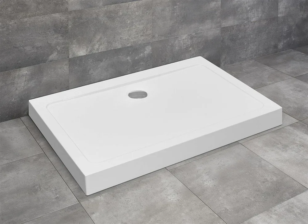 Поддон для душа Radaway Doros D Compact 100x80 с сифоном Sancos — официальный сайт