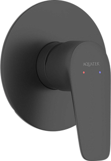 Встраиваемый смеситель AQUATEK Бетта AQ1166MB С ВНУТРЕННЕЙ ЧАСТЬЮ, матовый черный