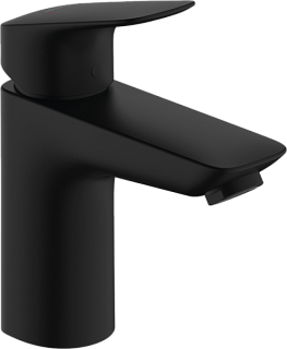 Смеситель для раковины Hansgrohe Logis 100 71107670 матовый черный