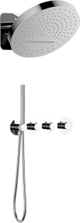 Душевой комплект Timo Saona SX-2329/00SM, С ВНУТРЕННЕЙ ЧАСТЬЮ, с термостатом, хром