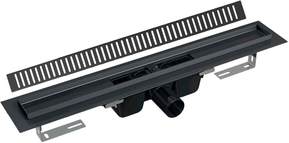 Душевой трап (лоток) AlcaPlast APZ1BLACK-1450 145 см Sancos — официальный сайт