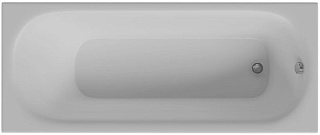 Акриловая ванна AQUATEK Лугано LUG150-0000001 без опоры 150x70 см, пристенная, белая