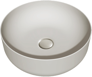 Накладная раковина Kerasan Nolita 534459*0 40 см, grigio matt