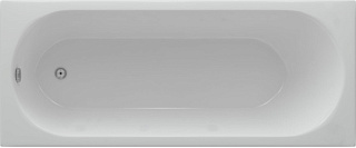 Акриловая ванна AQUATEK Оберон OBR180-0000003 180x80 см, пристенная, белая, с каркасом, с экраном
