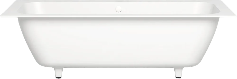 Ванна из искусственного камня Salini Orlanda Axis S-Sense 180x80 см, встраиваемая, белая, на ножках Sancos — официальный сайт