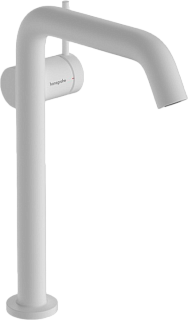 Смеситель для раковины Hansgrohe Tecturis S Fine 240 CoolStart 73370700 матовый белый