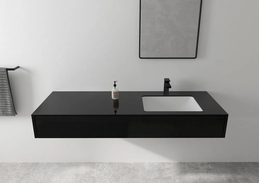 Смеситель для раковины Hansgrohe Vernis Shape 71569670 черный Sancos — официальный сайт