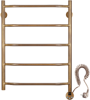 Полотенцесушитель электрический Secado Агата 1 50x60 бронза, R