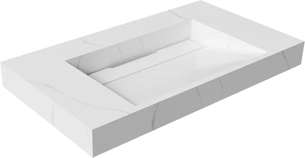 Раковина Armadi Art Flat Calacatta 80 Sancos — официальный сайт