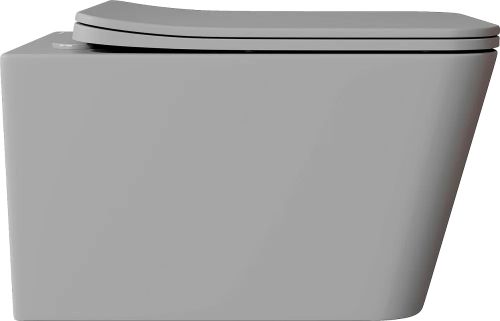 Унитаз подвесной Aqueduto Macio MAC0130 матовый серый, с ершиком Ridder Fashion 2001413 фиолетовый Sancos — официальный сайт