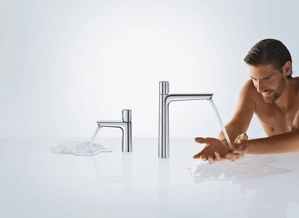 Смеситель для раковины Hansgrohe Talis Select E 71753000 Sancos — официальный сайт