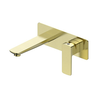 Смеситель для раковины Oliveeka D OL-869003-BG С ВНУТРЕННЕЙ ЧАСТЬЮ, золотой матовый